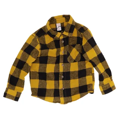Flanellskjorta (Gul, Svart) från Joe Fresh Bomull
