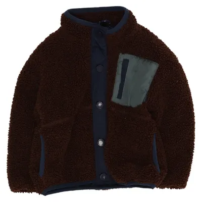 Fleece jacket (Brown, Blue, Green) from Noppies Polyester