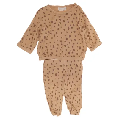 Sæt (Beige, Brun) fra Baby Bomuld
