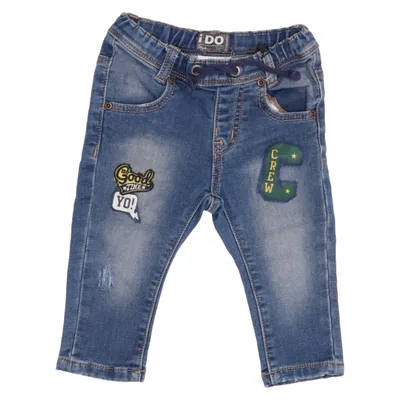 Jeans (1-058) från IDo Bomull, Elastan