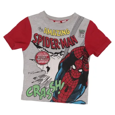 T-shirt (Gris, Rouge, Multicolore) de Marvel Comics Coton, Polyester