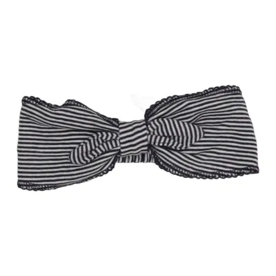 Hårband (Svart, Vit) från Petit Bateau Bomull