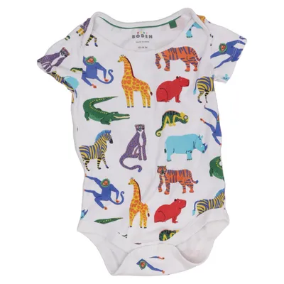 Body (Hvid, Flerfarvet) fra Baby Boden Bomuld