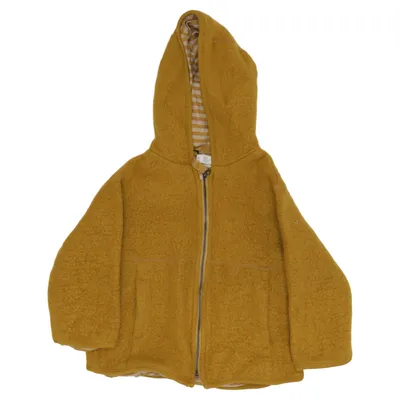 Jacke (Gelb) von Hessnatur Baumwolle, Wolle
