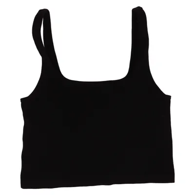 Sports bra (Black) from Oqq Elastane, Polyamide