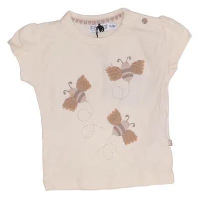 T-shirt (Vit) från Dirkje Bomull, Elastan