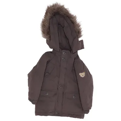 Parka (Gris) de Steiff Collection Coton, Polyamide, Polyester