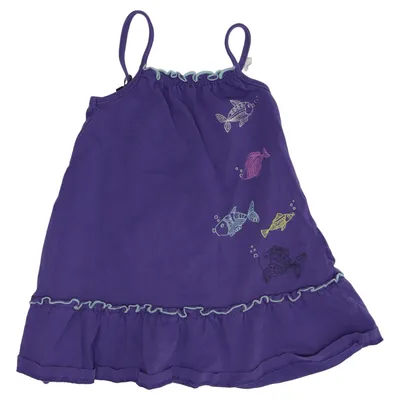 Robe (Violet, Multicolore) de Kids Coton