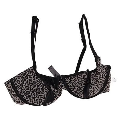 Bra (Beige, Black) from Private Collection Cotton, Elastane, Polyamide