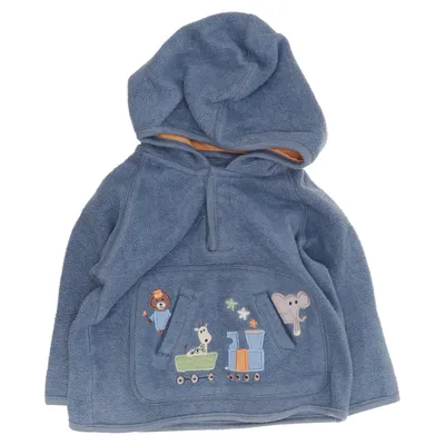 Huvtröja (Blå, Flerfärgad) från H&M Baby Bomull, Polyester