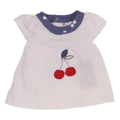 Dress (White, Blue, Red) from Mayoral Newborn Cotton, Elastane
