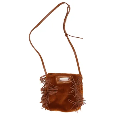 Shoulder-bag (Brown) from Maje Cotton, Polyester