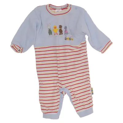 Rompers (Blue, Red, Yellow, White) from Schiesser Cotton