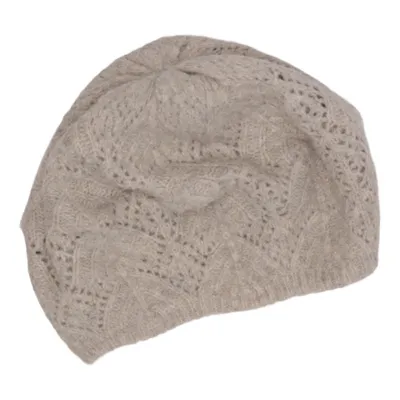 Beret (Beige) from Beeline Elastane, Polyester