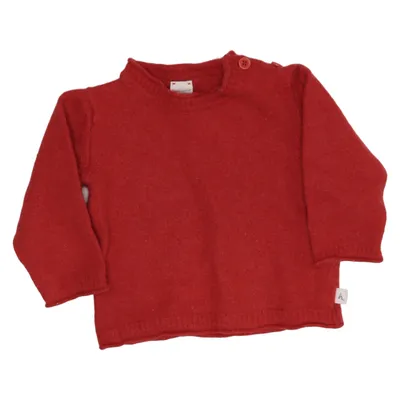 Sweater (Rød) fra Hessnatur Uld