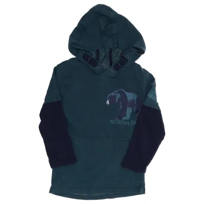 Capuchon sweater (Blauw) van Kids