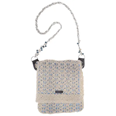 Axelremsväska (Beige, Blå) från Daniel Ray