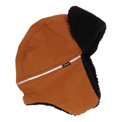 Trapper-Mütze (Orange, Schwarz) von Lindberg Elasthan, Polyester
