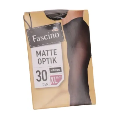 Collants en nylon (Noir) de Fascino Polyamide