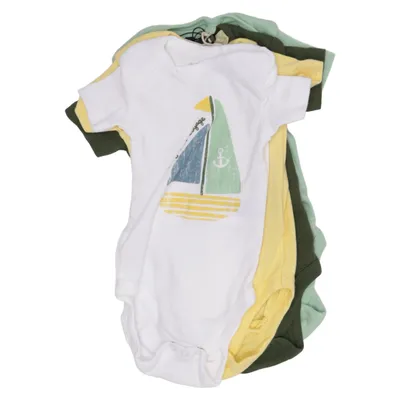 Body (Green, White, Yellow) from Lupilu Organic cotton