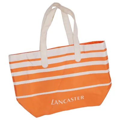 Beach bag (Orange, White) from Lancaster
