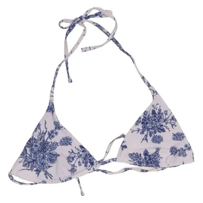 Bikini top (Blå, Hvid)