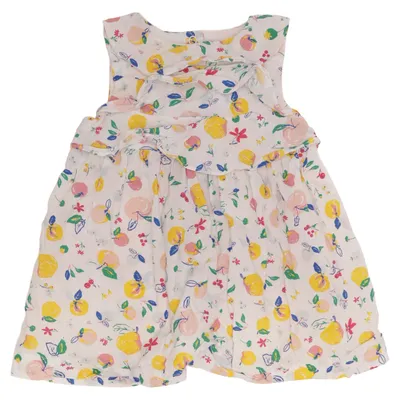Dress (White, Multicolored) from Petit Bateau Cotton