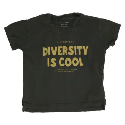 T-shirt (Vert, Jaune) de Tinycottons Coton biologique