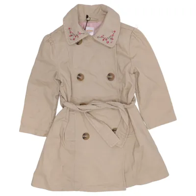 Trench coat (Beige) from Gymboree Cotton, Polyester