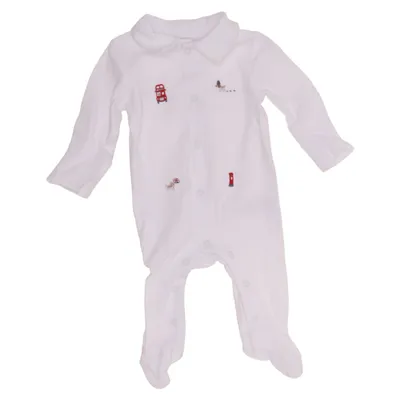 Rompers (White) from The Little White Company Organic cotton