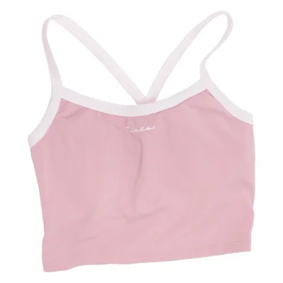 Sport-BH (Rosa, Vit) från Teveo Elastan, Polyester