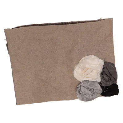 Cushion cover (Beige, Multicolored) from Mimou