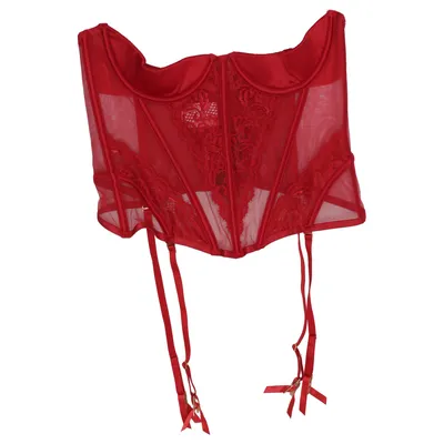 Bustier (Rød) fra Private Collection by Hunkemöller Elastan, Polyamid, Polyester