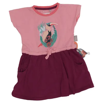 Dress (Pink, Purple, Multicolored) from Sigikid Cotton