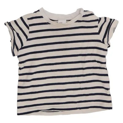 T-shirt (Blue, Beige) from H&M Cotton
