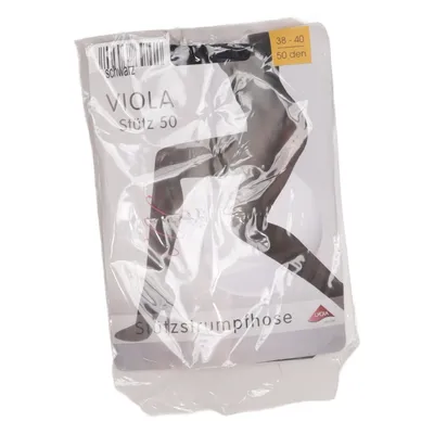 Collants en nylon (Noir) de Viola Élasthane, Polyamide
