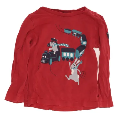 Lange mouwen shirt (Rood, Blauw, Wit) van Polarn O. Pyret