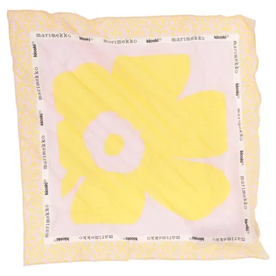 Bandana (Rose, Jaune) de Marimekko Coton biologique