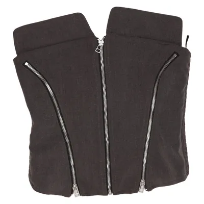 Bustier (Grijs) van Soya Fashion Elastaan, Polyester, Viscose
