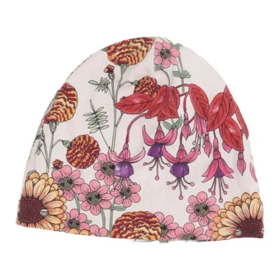 Beanie (Beige, Meerkleurig) van Mini Rodini Elastaan, Organisch katoen