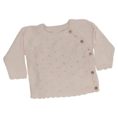 Sweater (Beige) fra Lil' Atelier Økologisk bomuld