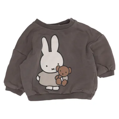 Sweatshirt (Gray) from H&M Cotton, Elastane, Polyester