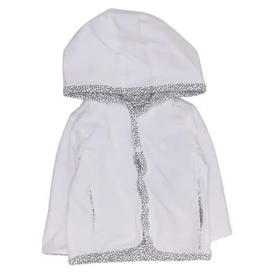 Hoodie (White, Black, Multicolored) from Noppies Elastane, Organic cotton