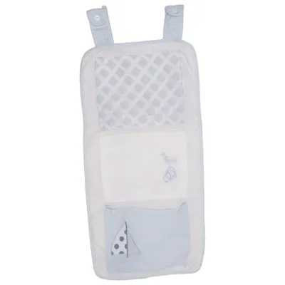 Crib accessory (White, Blue) from Alvi Cotton, Polyester