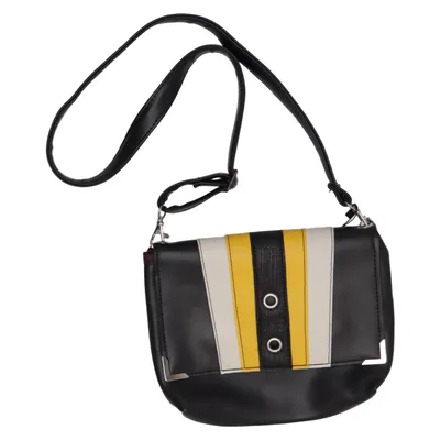 Shoulder-bag (Black, Yellow, White) from Simone