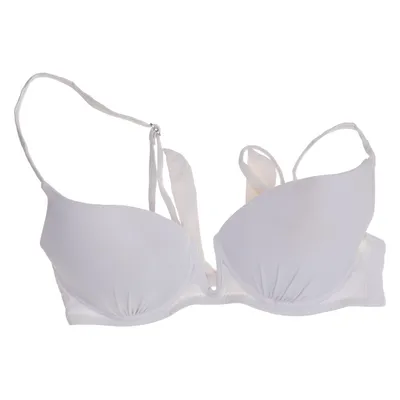 Haut de bikini (Blanc) de Chlamys Varia Coton, Élasthane, Polyamide, Polyester