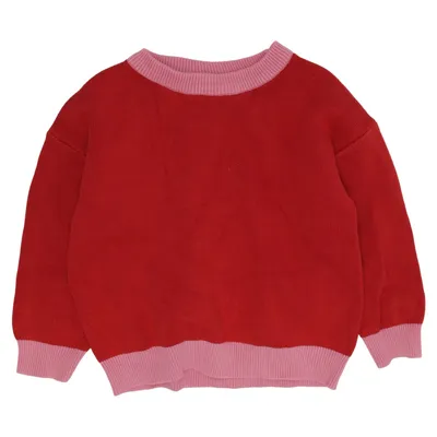 Sweater (Rød, Pink) fra Jonas Nielsen Økologisk bomuld
