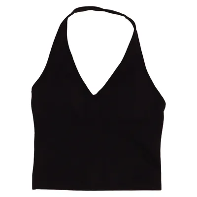 Brassière (Noir) de Teveo Élasthane, Polyamide, Polyester