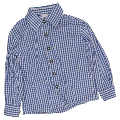 Shirt (Blue, White) from Berti Cotton