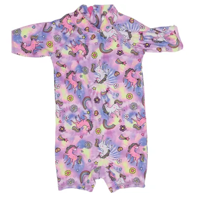 Combinaison de flottaison (Violet, Rose, Jaune) de Kiki & Koko Élasthane, Polyester
